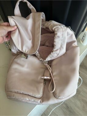 lululemon athletica Blush Pink Drawstring Backpack